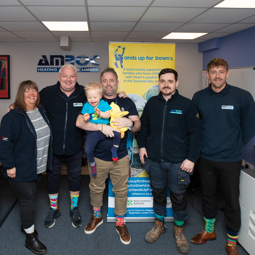 AMROC Group Chooses Hands Up For Downs as Charity of the Year.